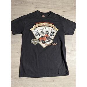 Vintage Harley Davidson York PA 2000 Open House T Shirt Medium USA Made